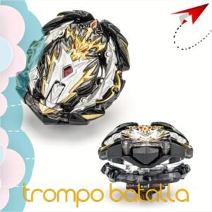 TROMPO DE BATALLA CON LANZADOR - Beyblade